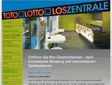Tablet Screenshot of loszentrale.ch